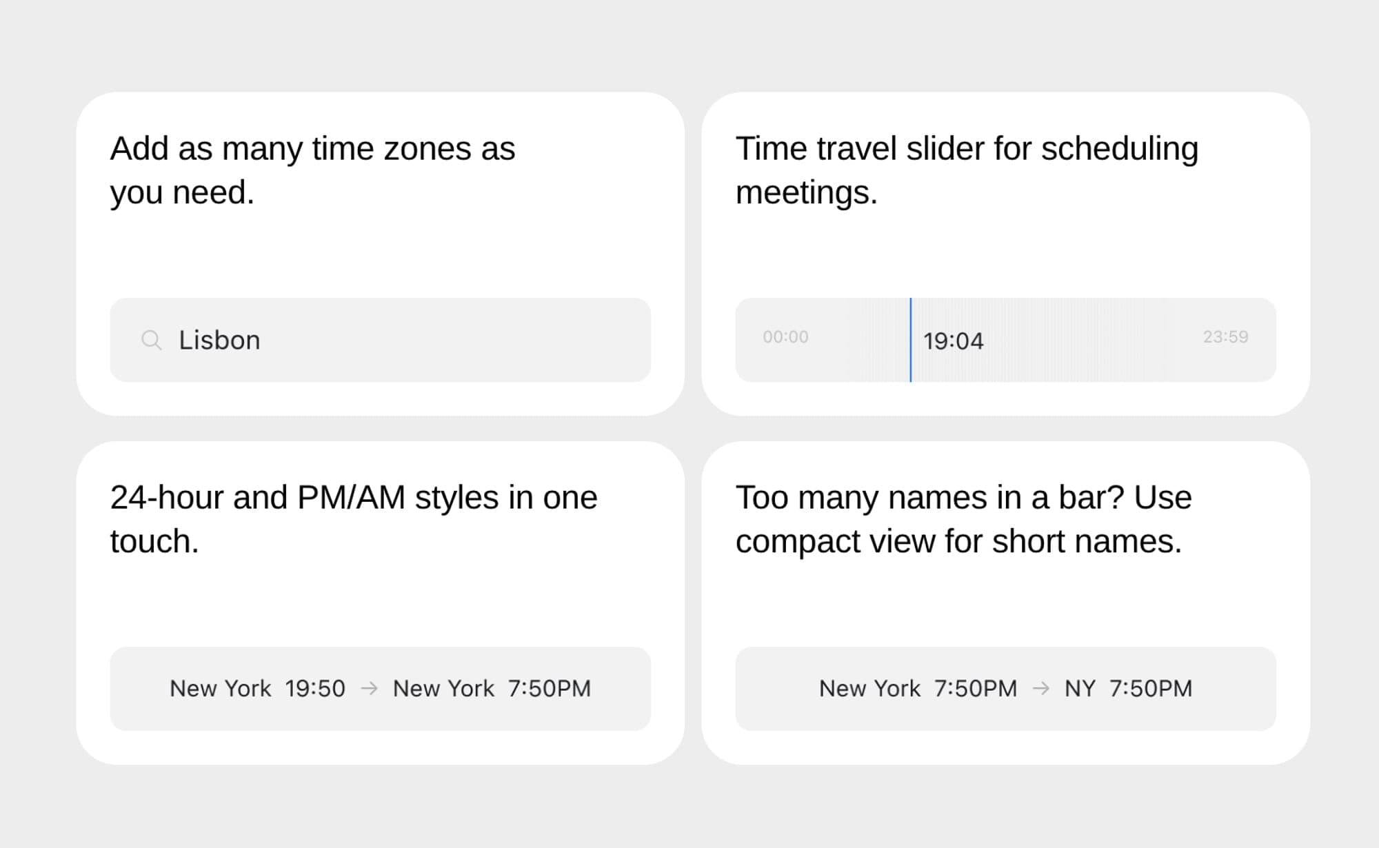 Image presenting preview of the Hovrly MacOS app